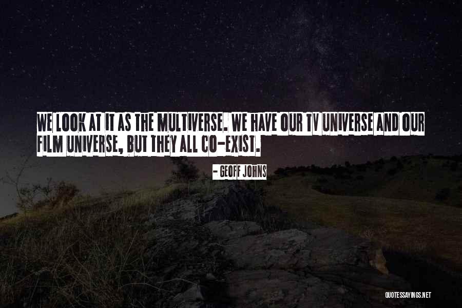 Co Exist Quotes By Geoff Johns Co Exist Quotes By Geoff Johns