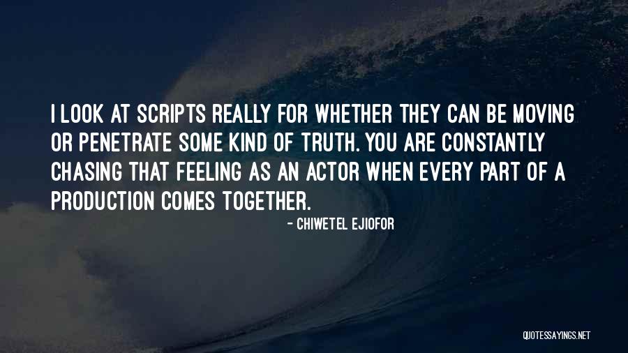 Co Production Quotes By Chiwetel Ejiofor