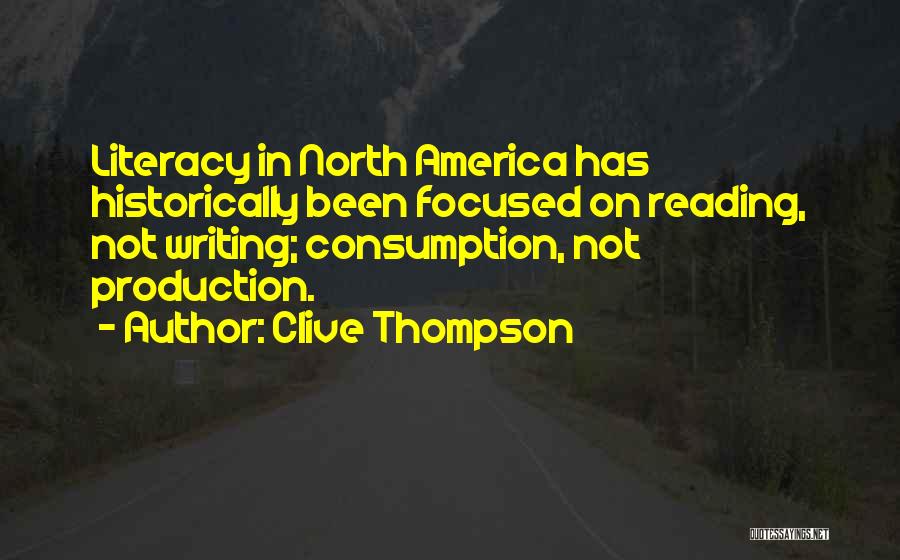 Co Production Quotes By Clive Thompson
