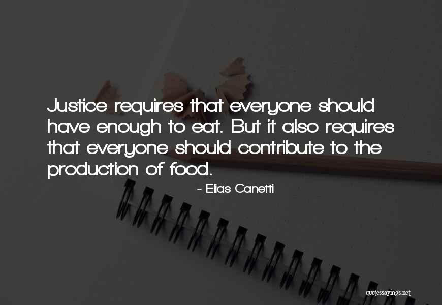 Co Production Quotes By Elias Canetti