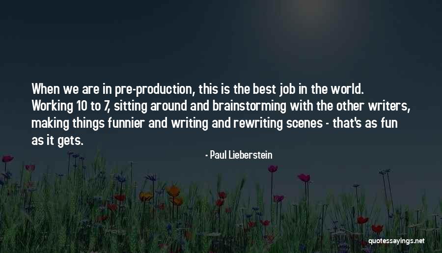 Co Production Quotes By Paul Lieberstein