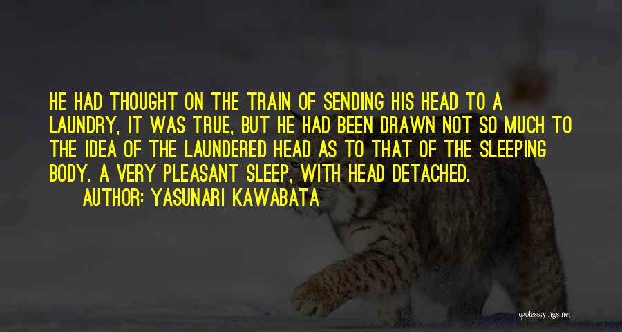 Co Sleeping Quotes By Yasunari Kawabata