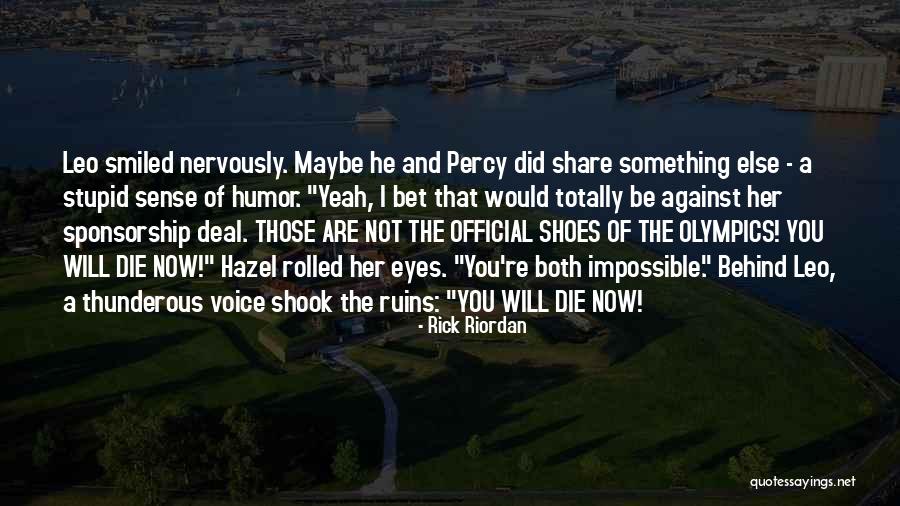 Co Sponsorship Quotes By Rick Riordan Co Sponsorship Quotes By Rick Riordan