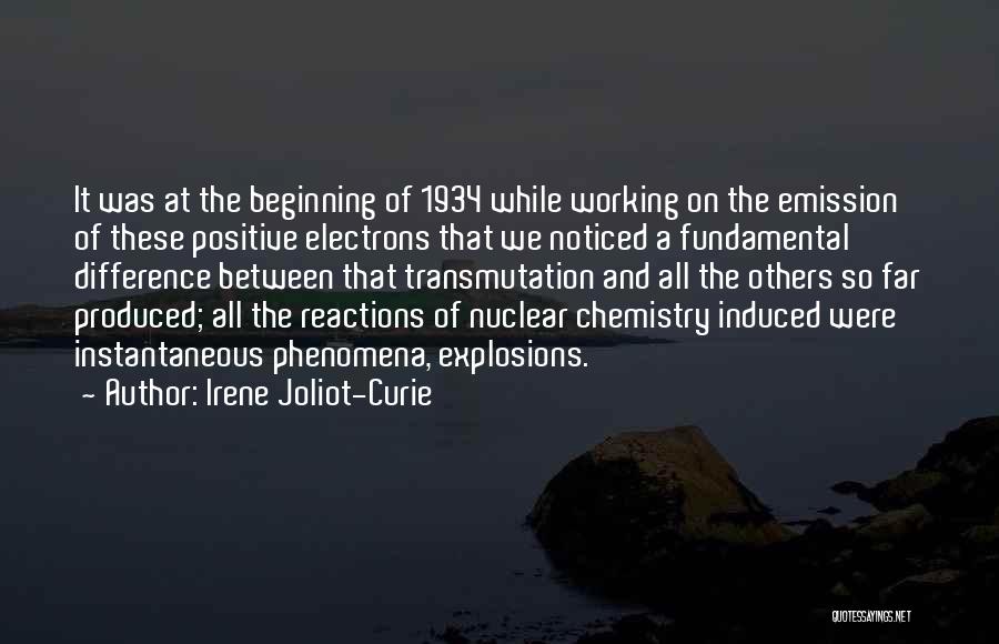 Co2 Emission Quotes By Irene Joliot-Curie