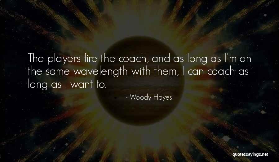 Coach Woody Hayes Quotes By Woody Hayes