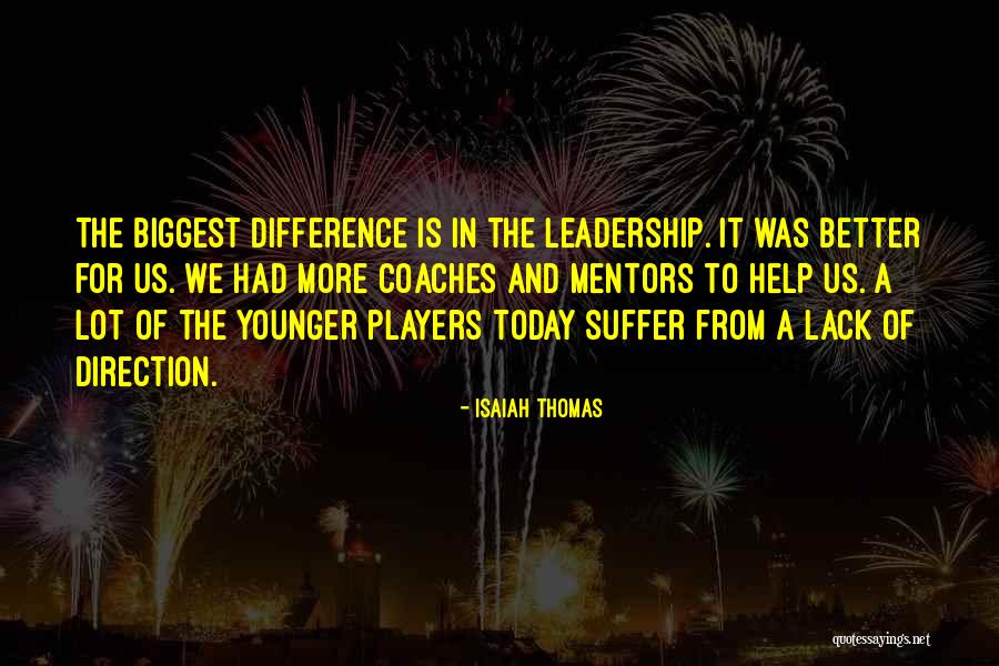 Coaches Leadership Quotes By Isaiah Thomas Coaches Leadership Quotes By Isaiah Thomas
