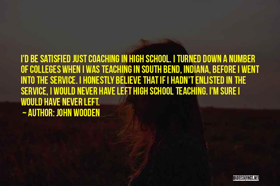 Coaching And Teaching Quotes By John Wooden