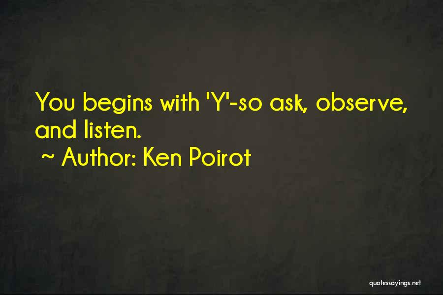 Coaching In Business Quotes By Ken Poirot