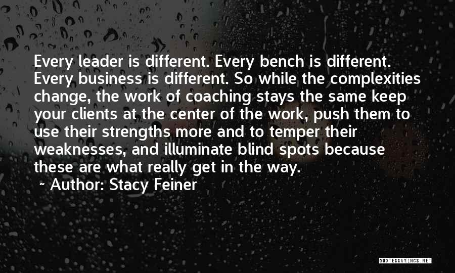 Coaching In Business Quotes By Stacy Feiner