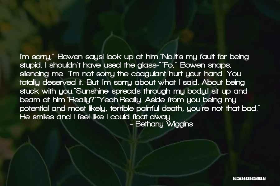 Coagulant Quotes By Bethany Wiggins Coagulant Quotes By Bethany Wiggins