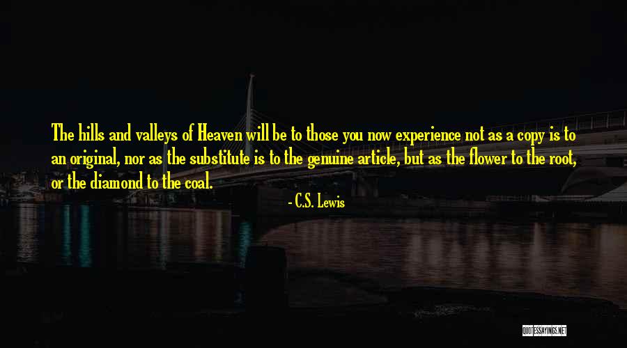 Coal Diamond Quotes By C.S. Lewis Coal Diamond Quotes By C.S. Lewis