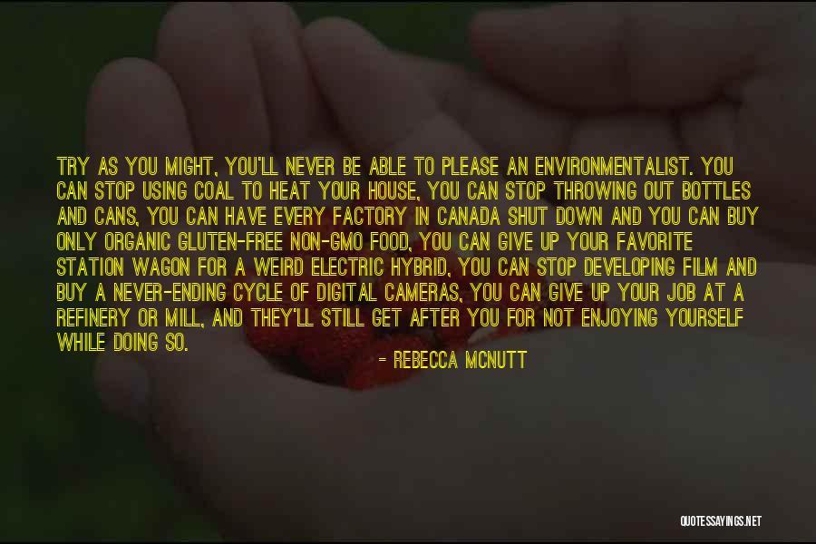 Coal Mine Quotes By Rebecca McNutt