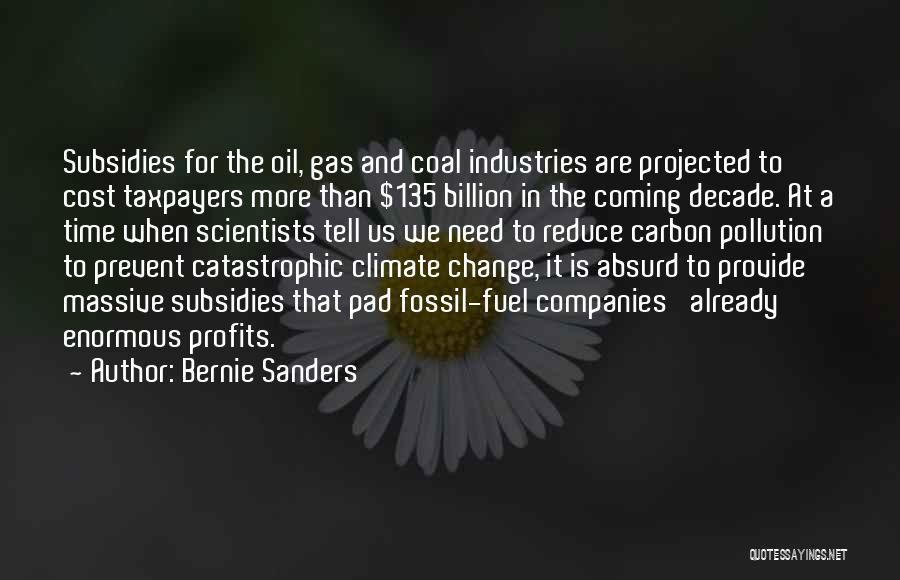 Coal Pollution Quotes By Bernie Sanders