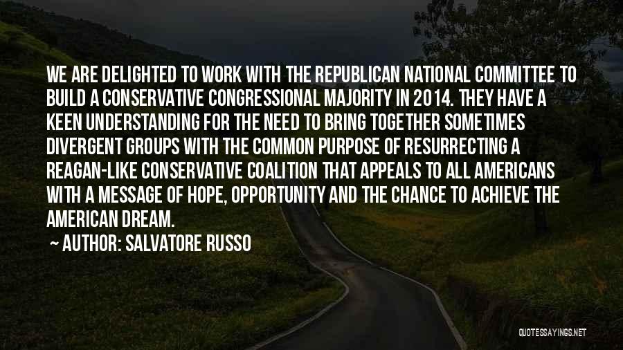 Coalition Quotes By Salvatore Russo