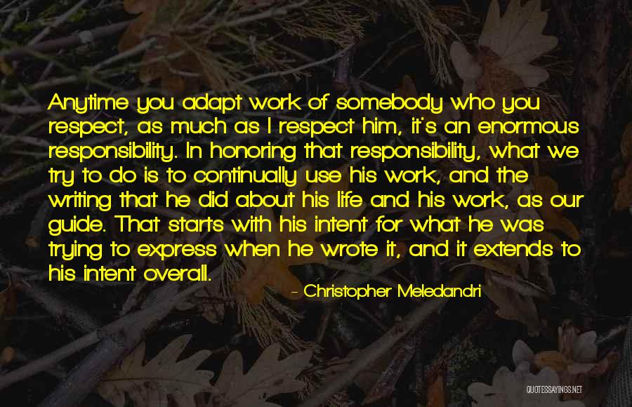 Coapt Trial Quotes By Christopher Meledandri Coapt Trial Quotes By Christopher Meledandri