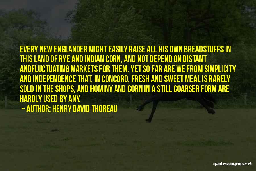 Coarser Quotes By Henry David Thoreau