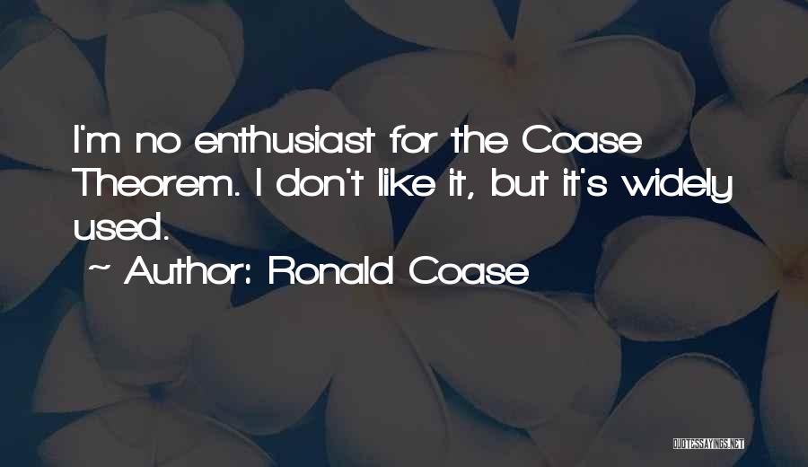 Coase Quotes By Ronald Coase