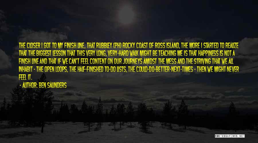 Coast Quotes By Ben Saunders