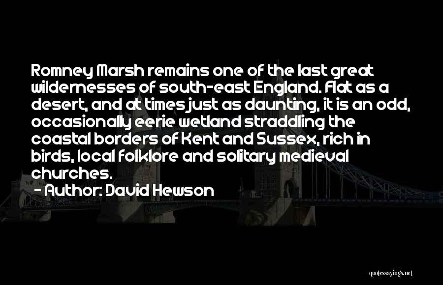 Coastal Quotes By David Hewson