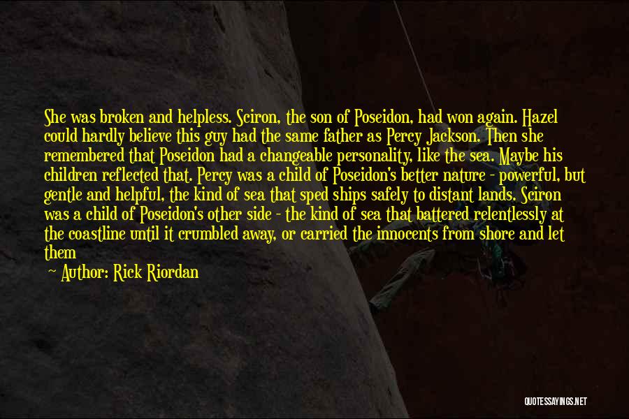 Coastline Quotes By Rick Riordan