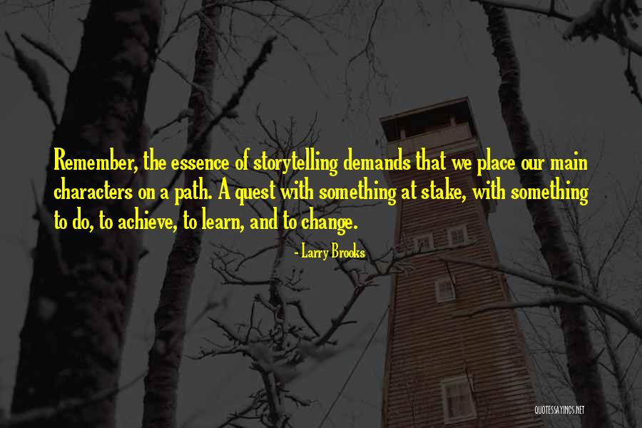 Coateen Quotes By Larry Brooks Coateen Quotes By Larry Brooks