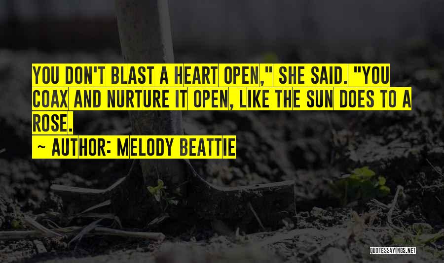 Coax Love Quotes By Melody Beattie