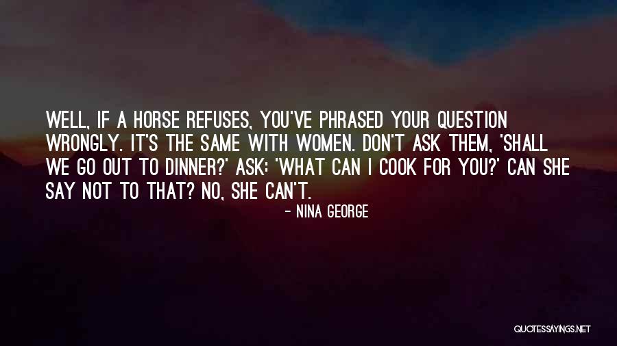 Cob Horse Quotes By Nina George