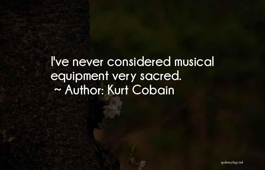 Cobain Quotes By Kurt Cobain