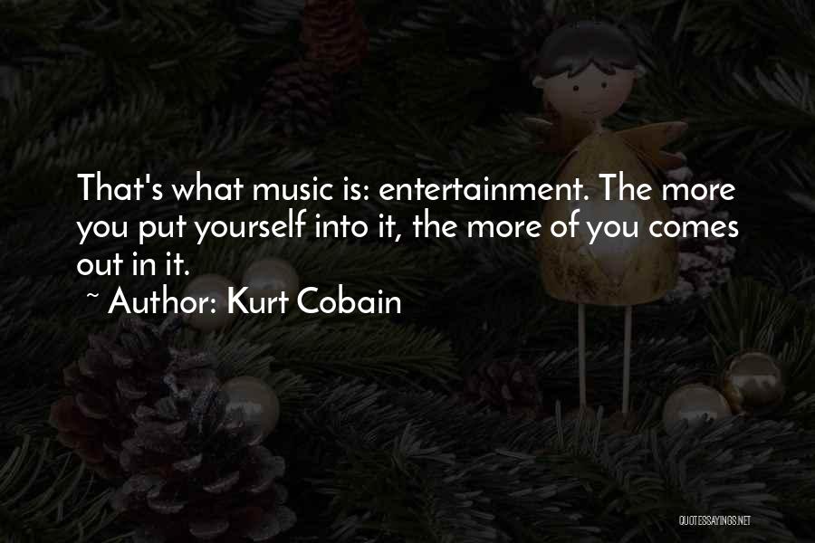 Cobain Quotes By Kurt Cobain