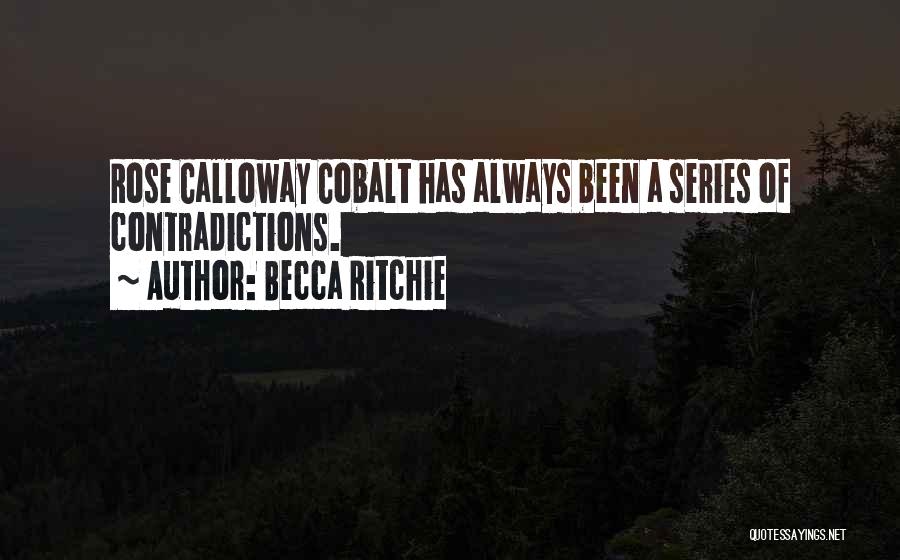 Cobalt Quotes By Becca Ritchie