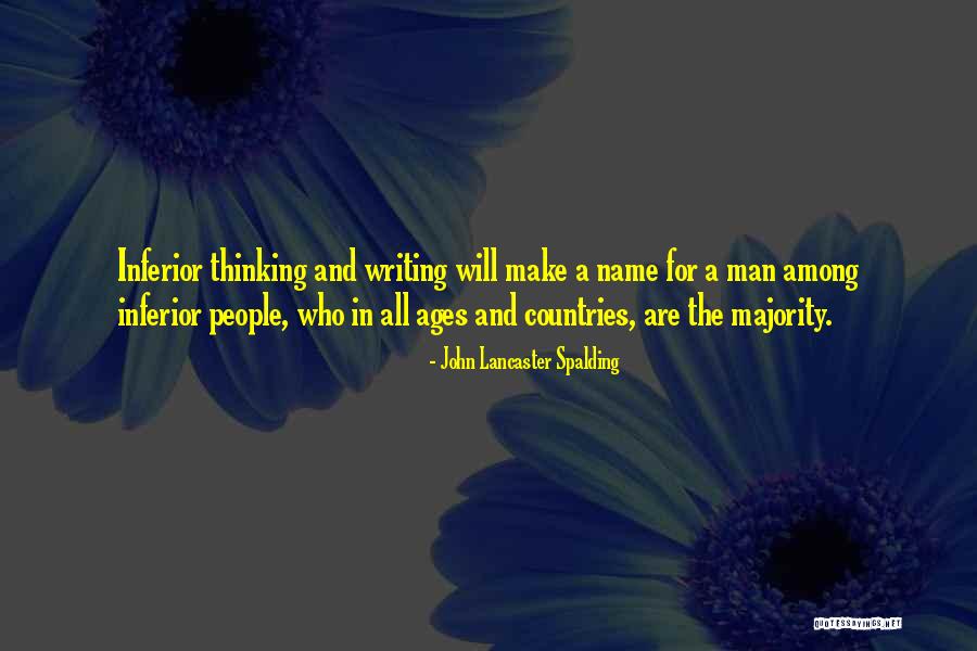 Cobb Vanth Quotes By John Lancaster Spalding Cobb Vanth Quotes By John Lancaster Spalding