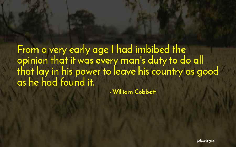 Cobbett Quotes By William Cobbett