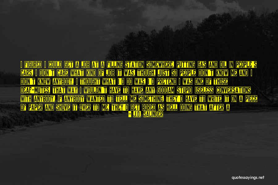 Cobella Sports Quotes By J.D. Salinger Cobella Sports Quotes By J.D. Salinger