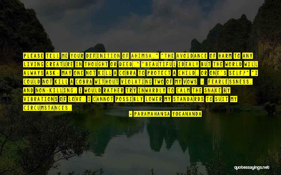 Cobra Snake Quotes By Paramahansa Yogananda Cobra Snake Quotes By Paramahansa Yogananda