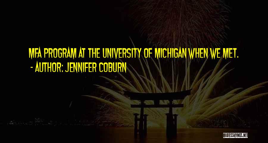 Coburn Quotes By Jennifer Coburn