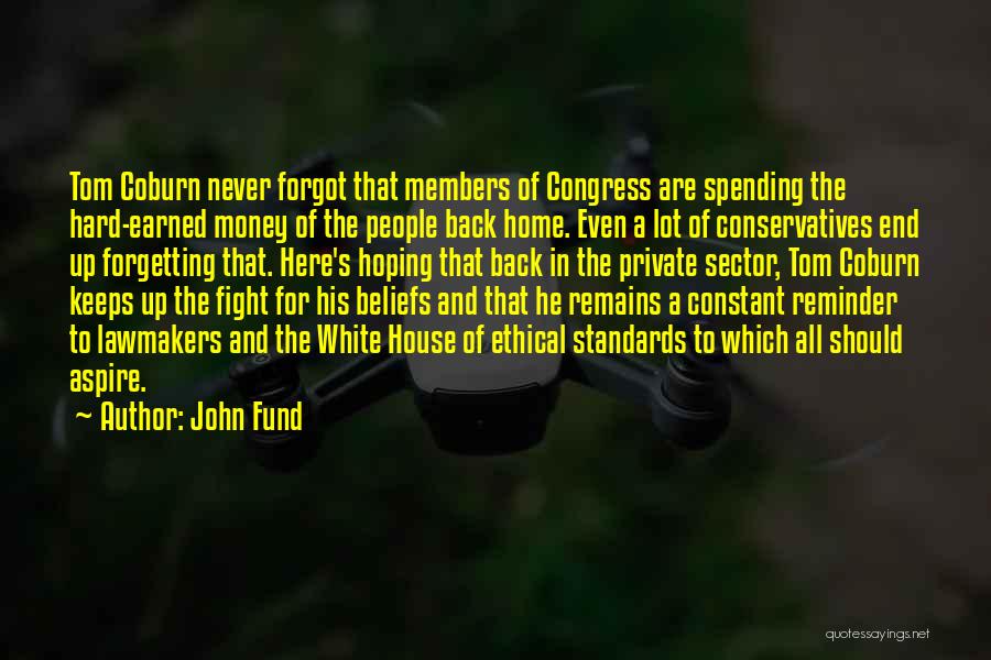 Coburn Quotes By John Fund