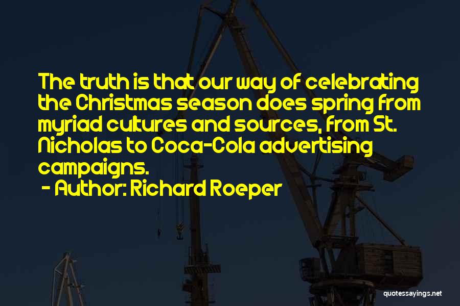 Coca Cola Advertising Quotes By Richard Roeper