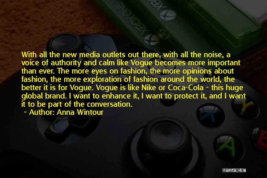 Coca Cola Quotes By Anna Wintour