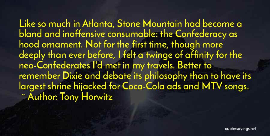 Coca Cola Quotes By Tony Horwitz