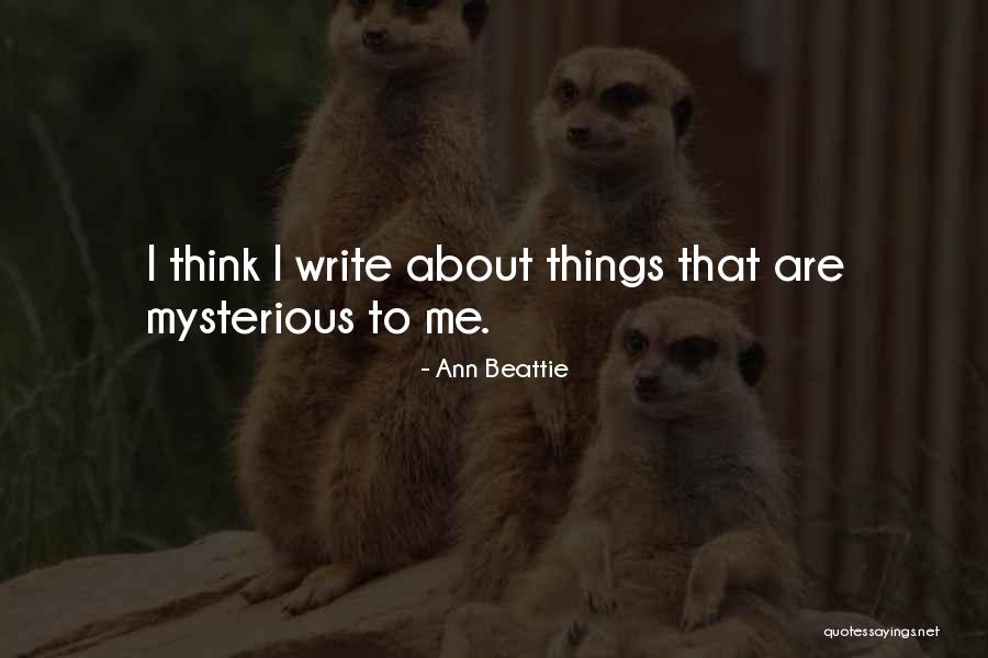 Cochecitos De Bebes Quotes By Ann Beattie Cochecitos De Bebes Quotes By Ann Beattie