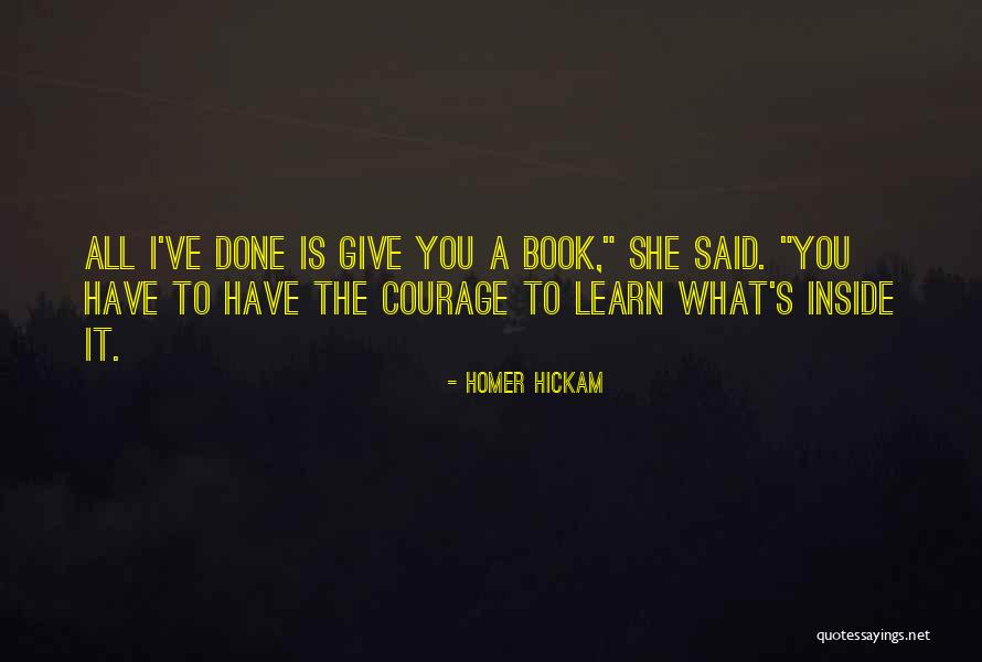 Cochecitos De Bebes Quotes By Homer Hickam Cochecitos De Bebes Quotes By Homer Hickam