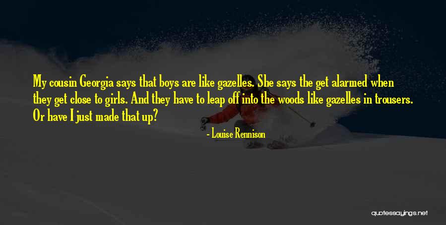 Cochinada Quotes By Louise Rennison Cochinada Quotes By Louise Rennison