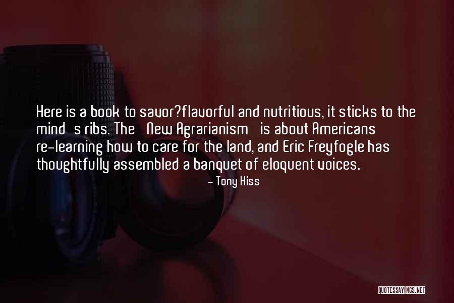 Cocineros Pomona Quotes By Tony Hiss Cocineros Pomona Quotes By Tony Hiss