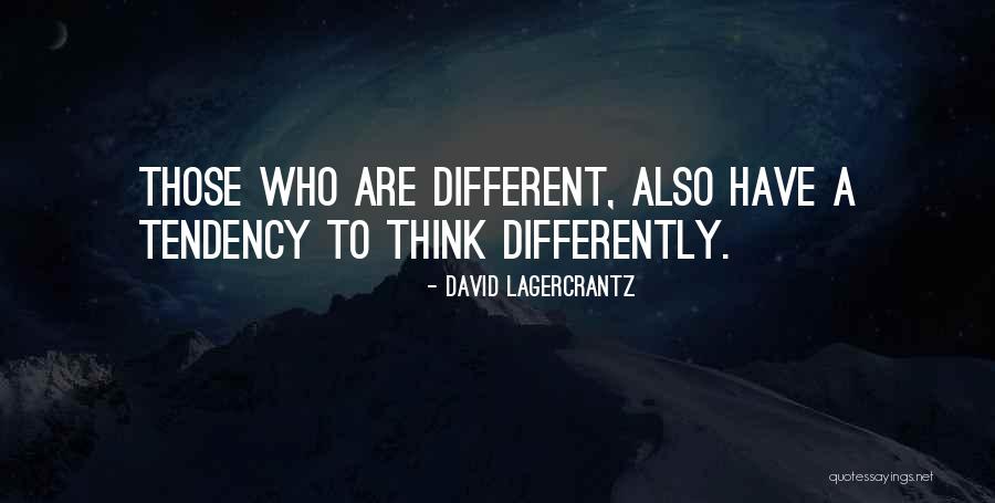 Cocineros Quotes By David Lagercrantz