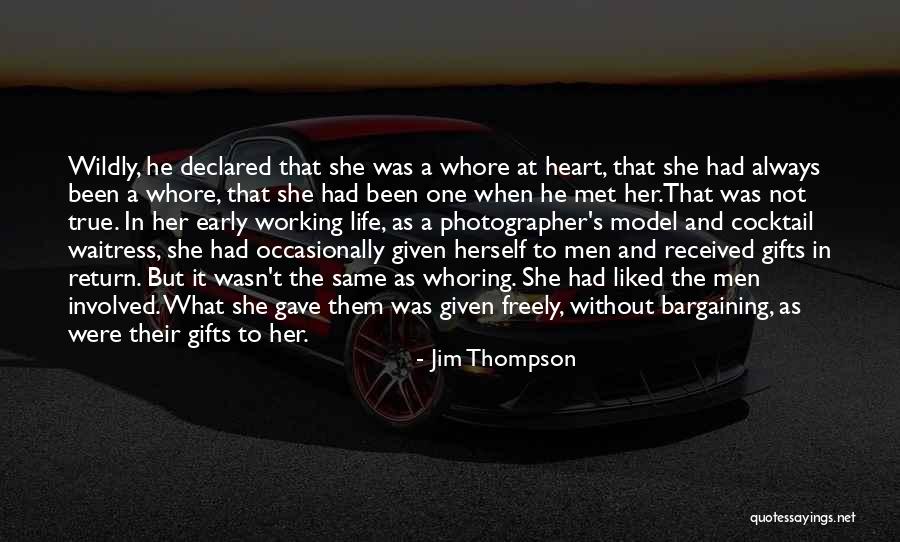 Cocktail Waitress Quotes By Jim Thompson Cocktail Waitress Quotes By Jim Thompson
