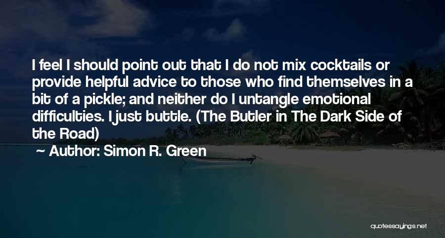 Cocktails Quotes By Simon R. Green