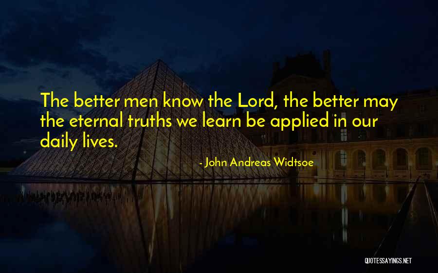 Cocky Attitude Quotes By John Andreas Widtsoe Cocky Attitude Quotes By John Andreas Widtsoe