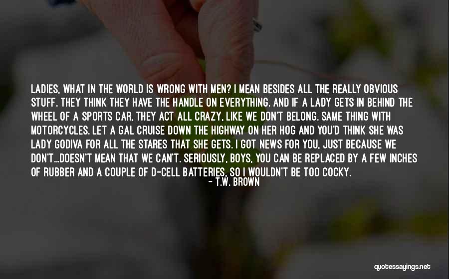 Cocky Boys Quotes By T.W. Brown Cocky Boys Quotes By T.W. Brown