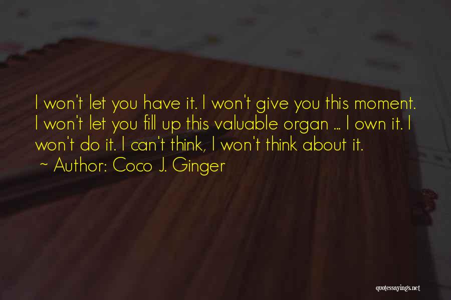 Coco Ginger Quotes By Coco J. Ginger