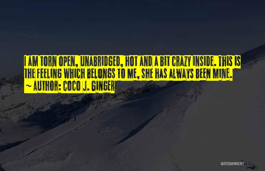 Coco Ginger Quotes By Coco J. Ginger